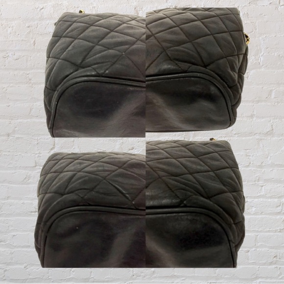 CHANEL Quilted Matelasse CC
Logo Lambskin Chain Shoulder Bag - Picture 7 of 12